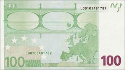 Euro 100 (Back)