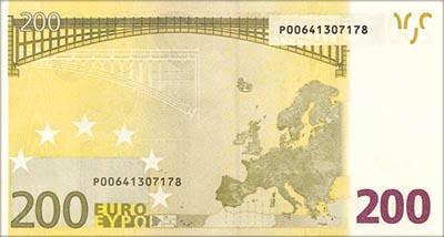 Euro 200 (Back)