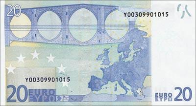 Euro 20 (Back)
