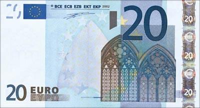Euro 20 (Front)